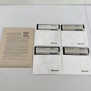 Microsoft QuickBasic Version 3.0 Compiler 5.25" Diskettes